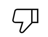 Dislike Icon